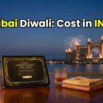 A VIP digital reservation for a luxury Diwali gala dinner at Atlantis Dubai.
