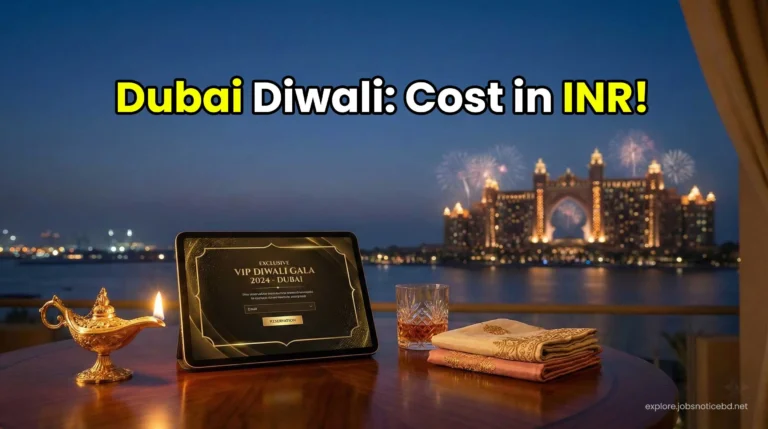 A VIP digital reservation for a luxury Diwali gala dinner at Atlantis Dubai.